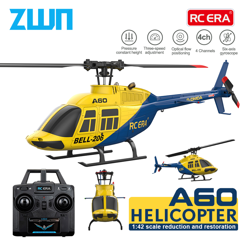 Rc Helicopter Gyro - A60 RC Вертолет 2,4G 6-Aixs Гироскоп