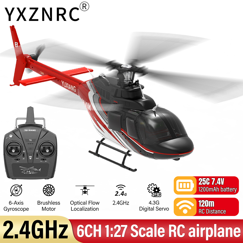 Rc Helicopter Gyro - Радиоуправляемый вертолет YU XIANG 2.4G 6CH,