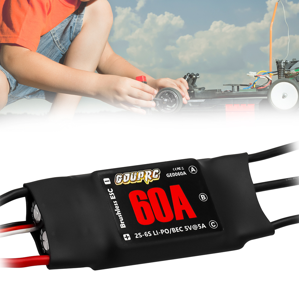 Rc Helicopter Electric - Бесщеточный регулятор скорости 60A (ESC) 2-6S