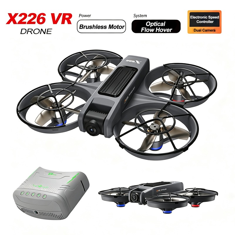Rc Helicopter Large - VR-дрон с камерой 4K HD, широкоугольным