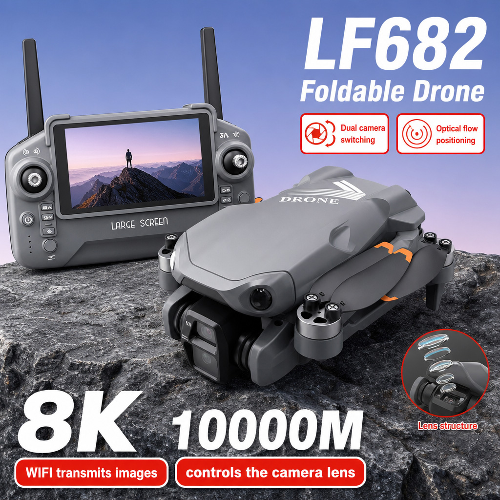 Rc Helicopter Charger - Дрон для аэрофотосъемки LF682 с двумя