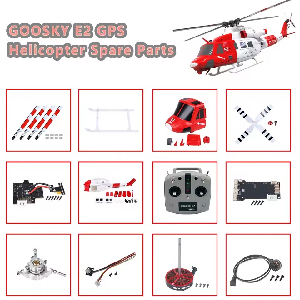 Rc Helicopter Bag - GOOSKY E2 GPS UH-1Y Запасные части