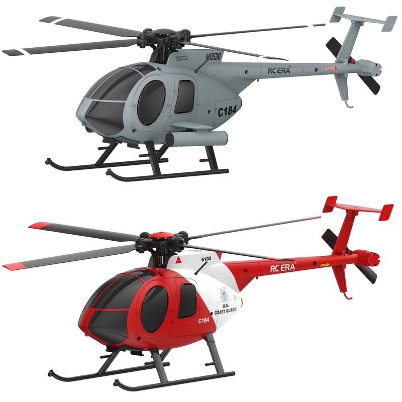 Rc Helicopter Single Rotor - Радиоуправляемый вертолет RCERA C184 MD530, 4