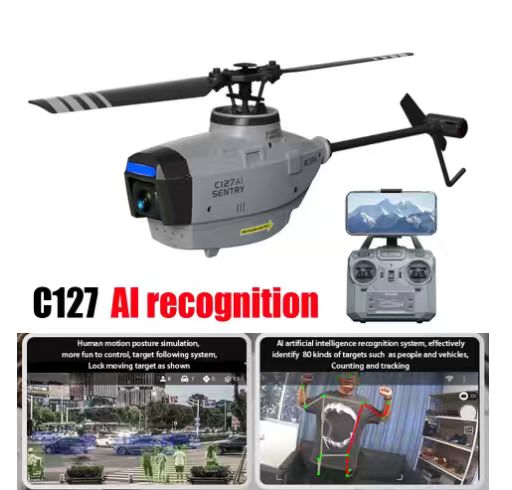 Rc Helicopter Single Rotor - Радиоуправляемый вертолет RC ERA C127 AI