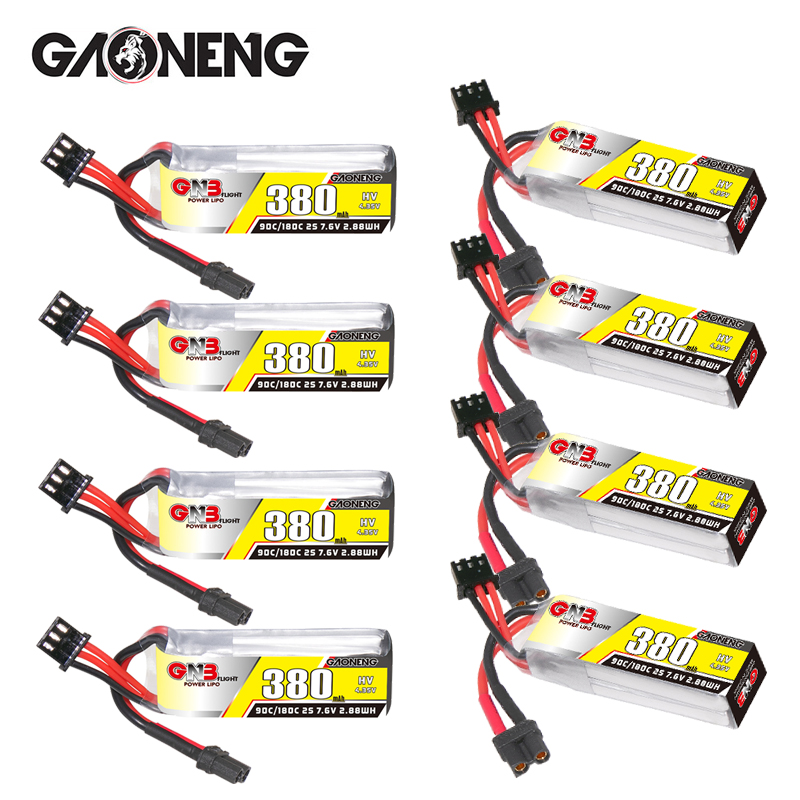 Rc Helicopter Parts - Аккумулятор LiPo GNB 2S 7.6V 380mAh