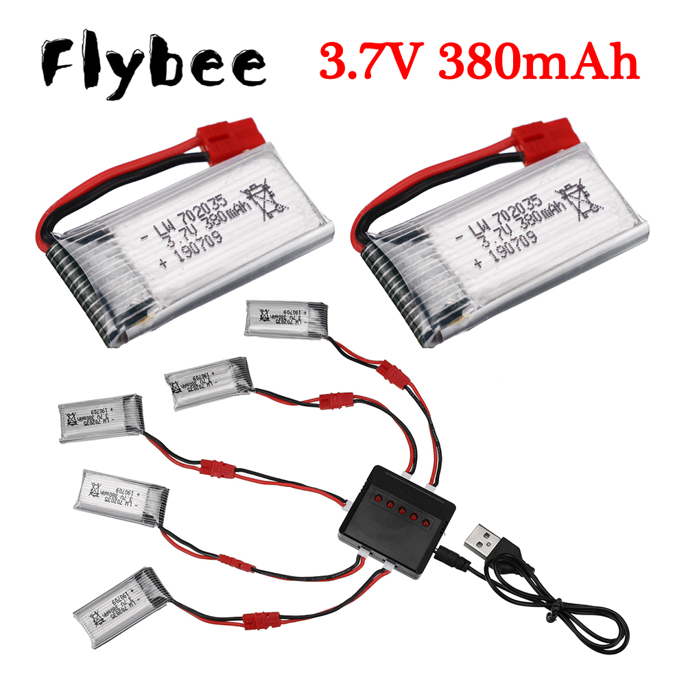 Rc Helicopter Charger - Литий-полимерный аккумулятор 3,7 в, 380 мАч