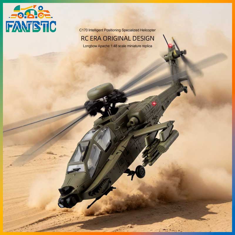 Rc Helicopter Single Rotor - Радиоуправляемый вертолет RC Era C170 AH-64D