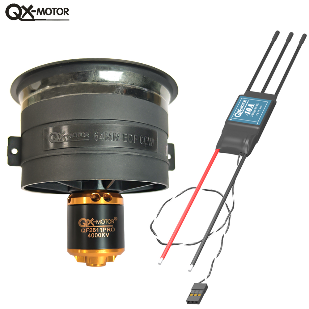 Rc Helicopter Blade - QX-MOTOR 5-лопастной 64-мм импеллер EDF QF2611PRO