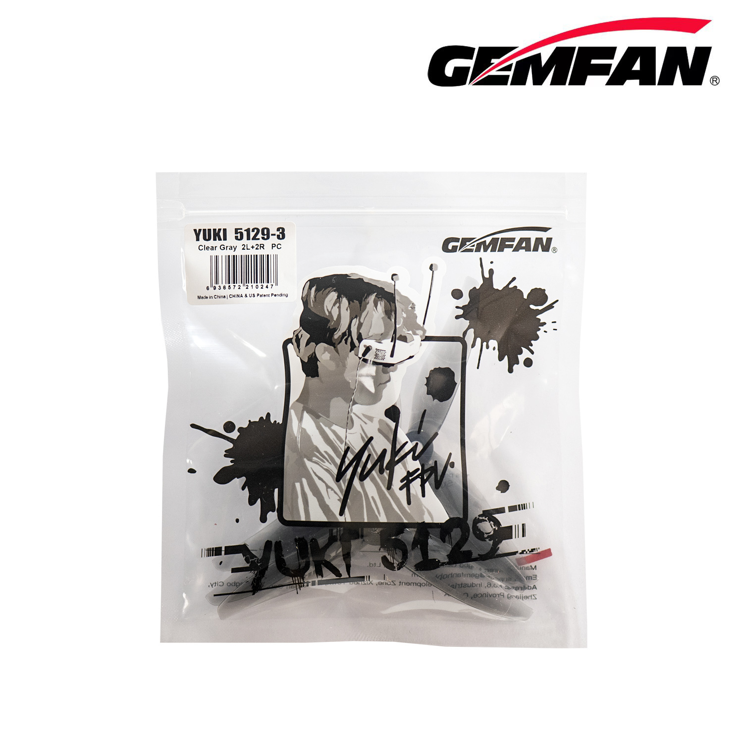 Rc Helicopter Motor - Gemfan 5129 5-дюймовый 3-лопастной/трехлопастной пропеллер, реквизит