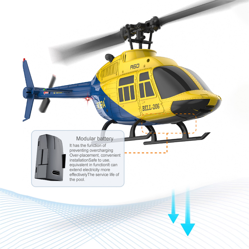 A60 RC Вертолет 2,4G 6-Aixs Ги – обзор и цена Rc Helicopter Gyro