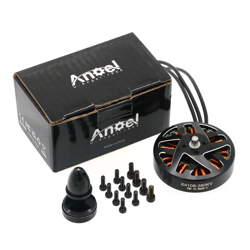 4 шт. UAngel 4108 X4108 380KV  – обзор и цена Rc Helicopter Large