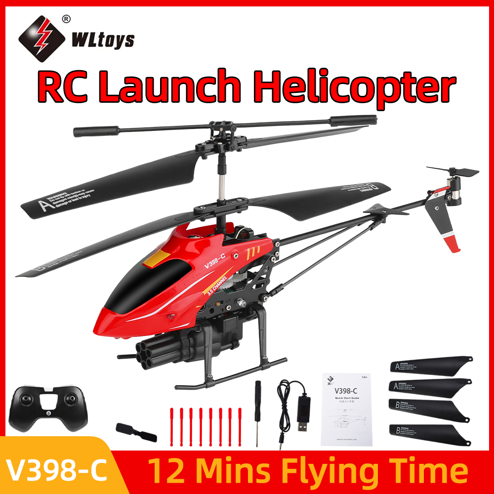 Wltoys RC Вертолет V398-C Верт – обзор и цена Rc Helicopter Gyro
