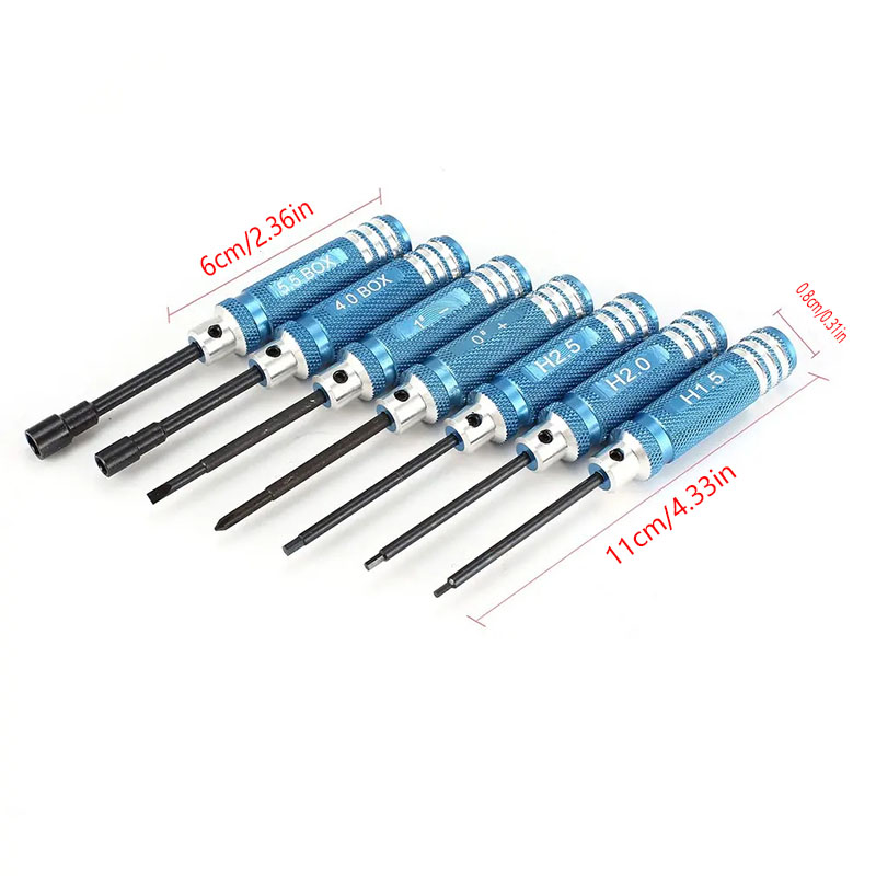 Набор из 7 шестигранных ключей – обзор и цена Rc Helicopter Tool Kit