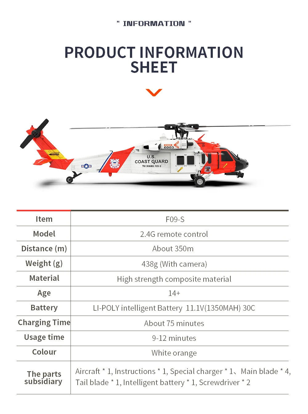 YU XIANG F09-S Аккумулятор 6CH – обзор и цена Rc Helicopter Coaxial