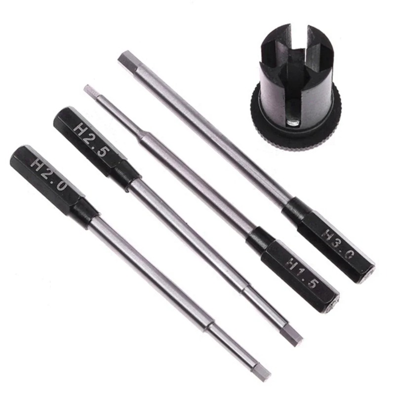 Набор шестигранных отверток 4- – обзор и цена Rc Helicopter Tool Kit