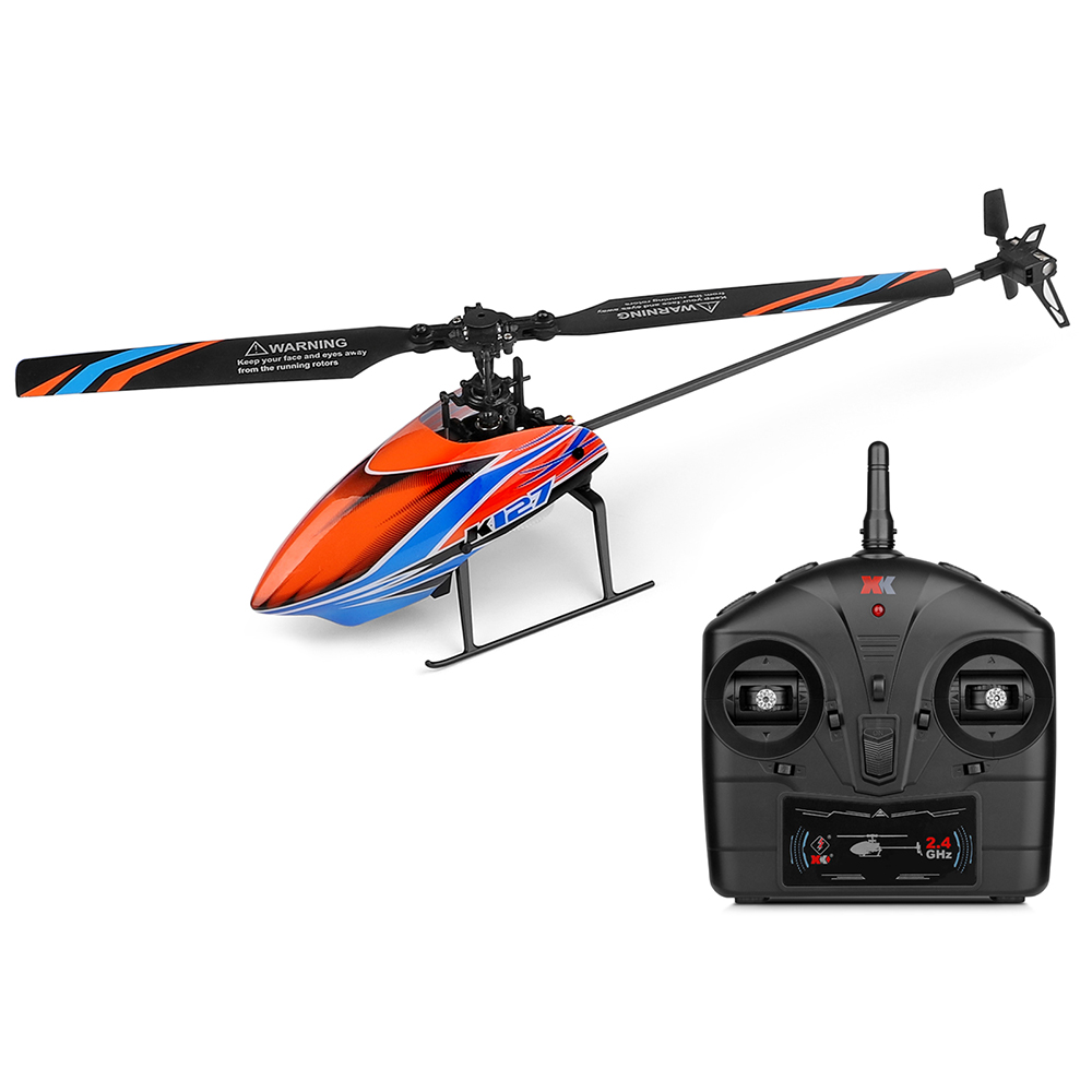WLtoys XK K127 2,4G 4CH 6-Aixs – обзор и цена Rc Helicopter Gyro