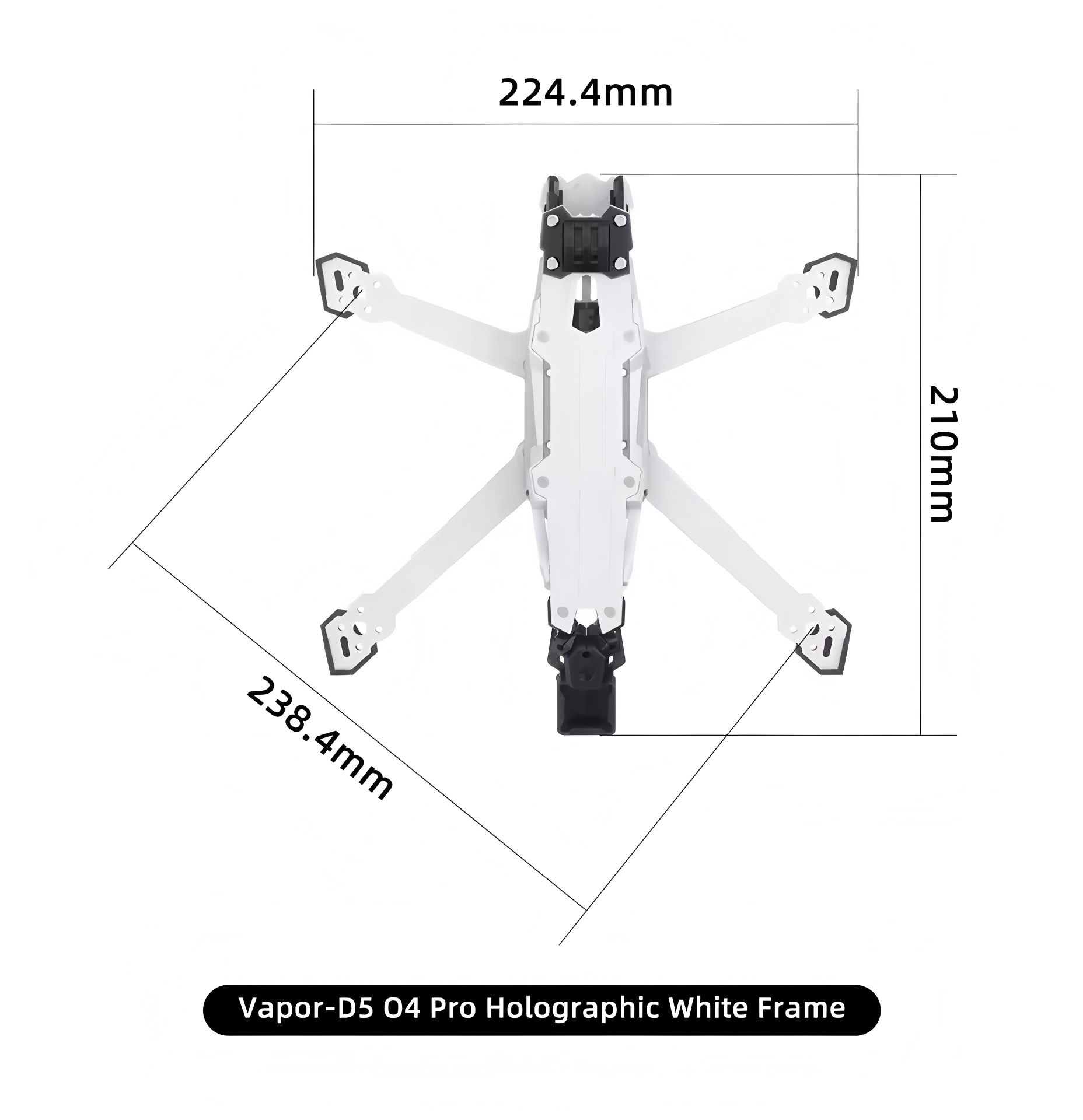 Рама GEPRC Vapor D5/X5/X6 O4 P – обзор и цена Rc Helicopter Parts