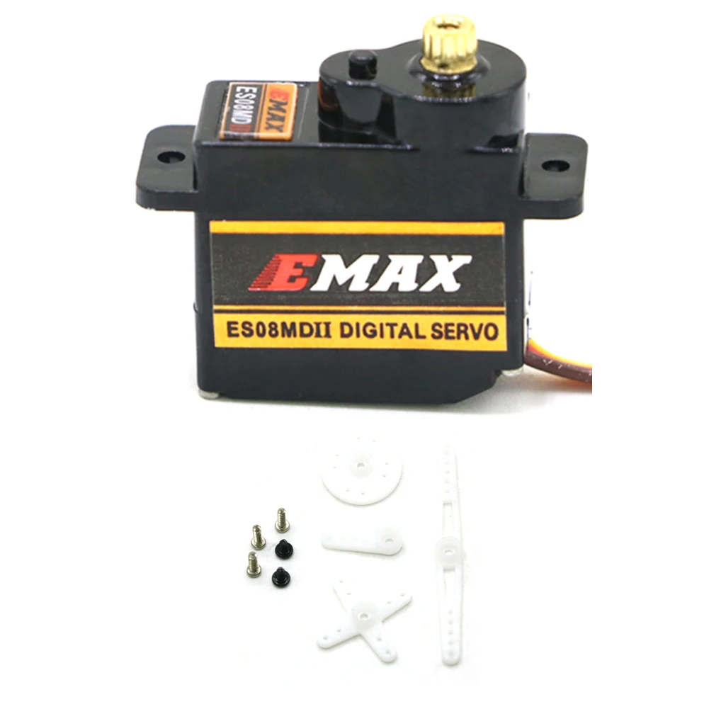 EMAX ES08MDII ES08MD II металл – обзор и цена Rc Helicopter Servo
