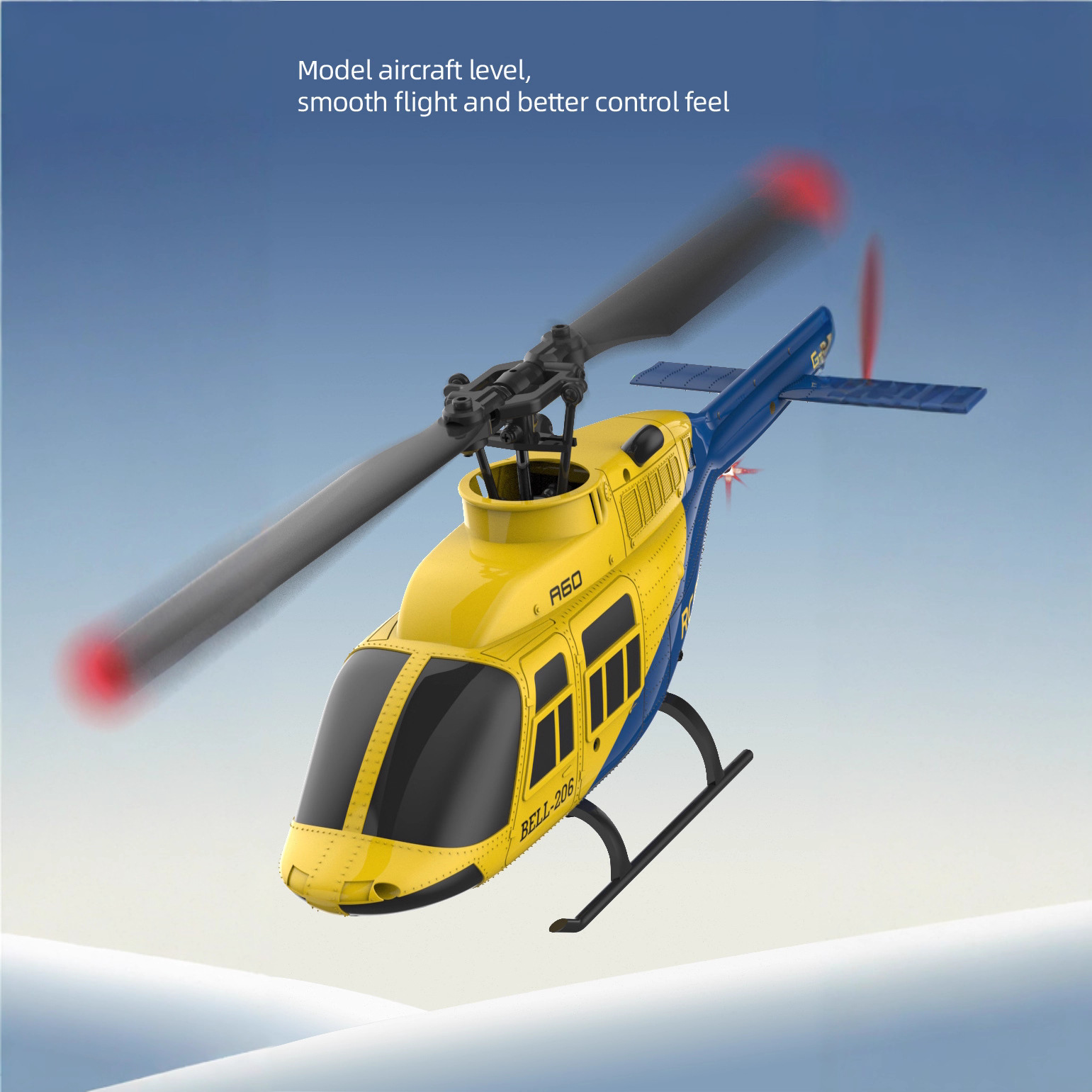 Радиоуправляемый вертолет A60  – обзор и цена Rc Helicopter Single Rotor