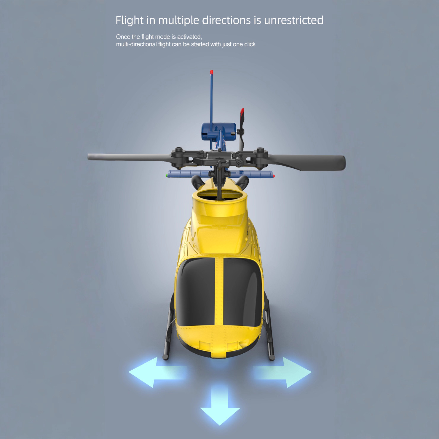 Радиоуправляемый вертолет A60  – обзор и цена Rc Helicopter Single Rotor
